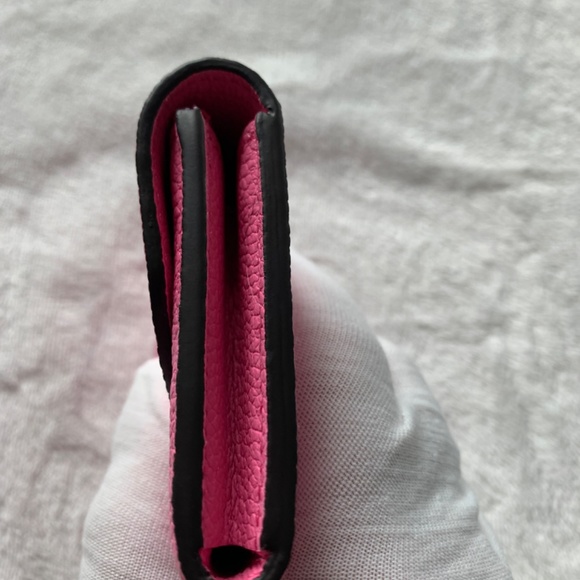 BRAND NEW ROSE LOLLIPOP ROSALIE EMPREINTE COIN PURSE / WALLET - M82485 - Picture 4 of 16